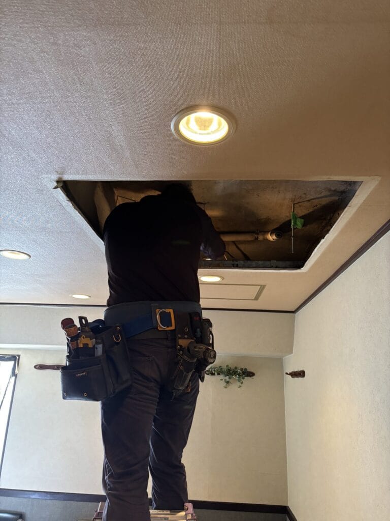 業務用エアコン本体交換ビフォー・アフター