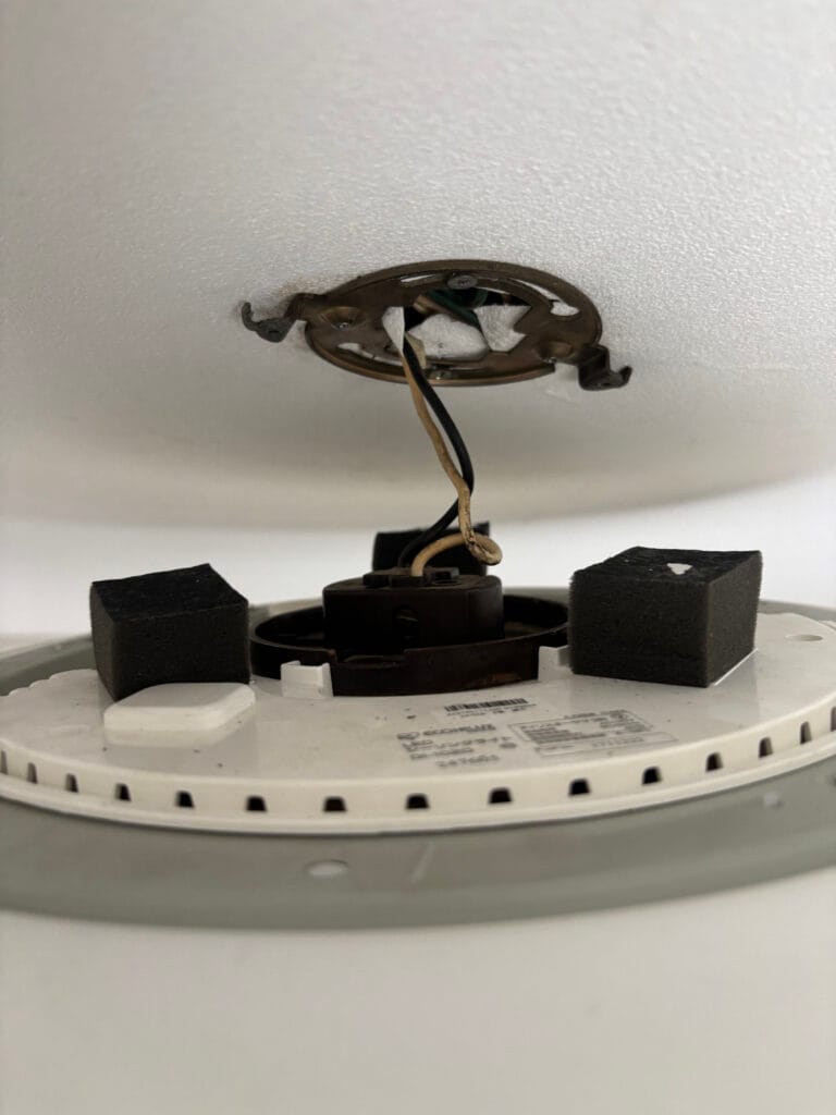 照明ローゼット交換