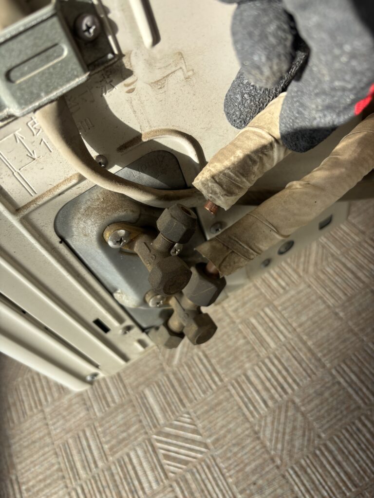 ガス漏れ修理ビフォー・アフター