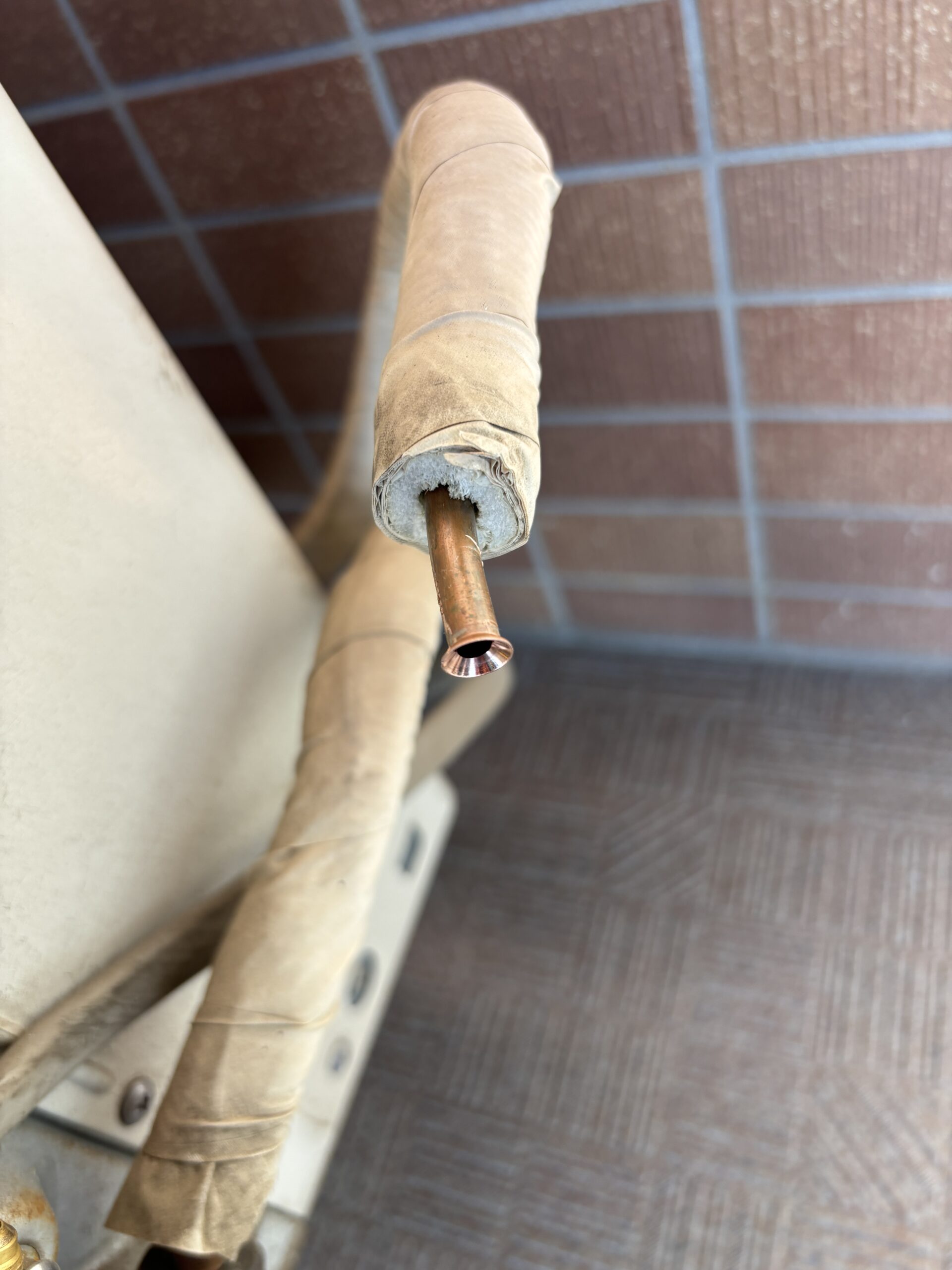 ガス漏れ修理ビフォー・アフター