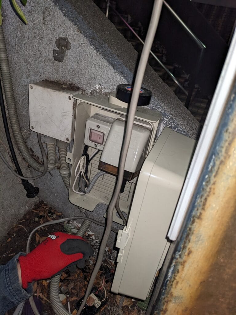 看板スイッチ修理