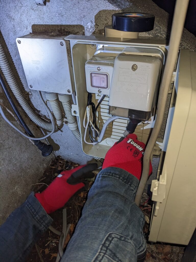 看板スイッチ修理