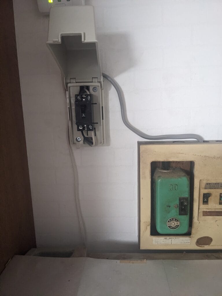 専用コンセント作成