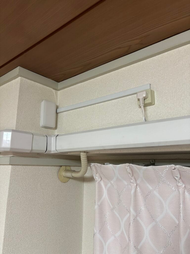 エアコン専用コンセント移設後完成写真