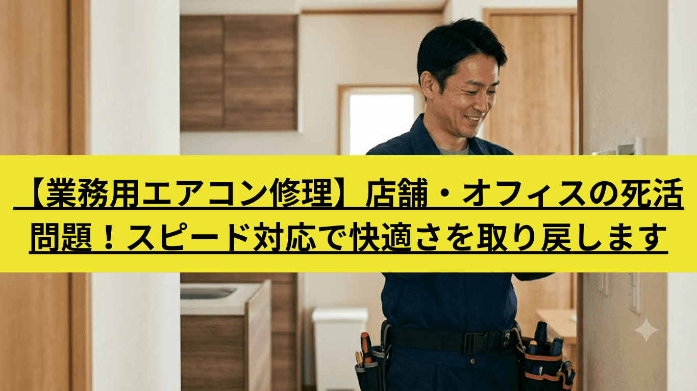 業務用エアコン修理