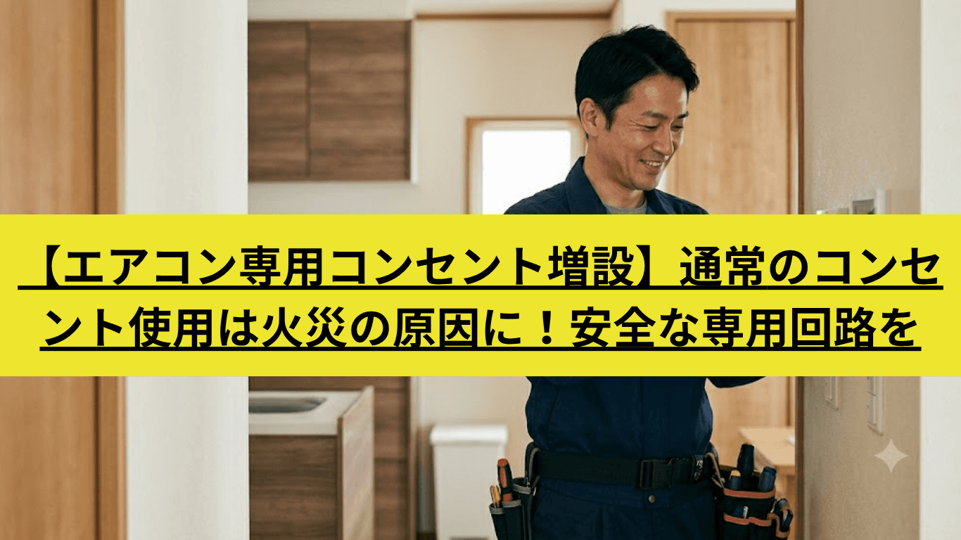 エアコン専用コンセント